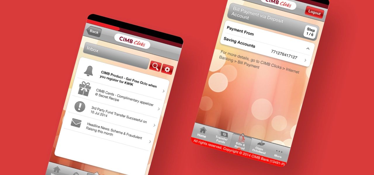 CIMB Click Mobile App