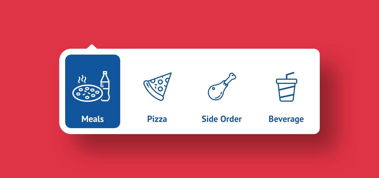Domino's Pizza Menu Categories