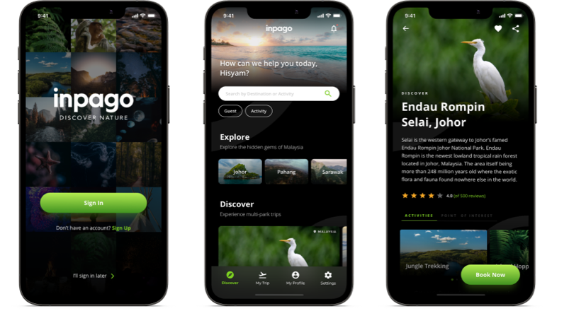 INPAGo Mobile Application (iOS)