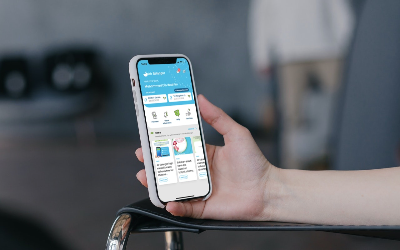 Air Selangor New Looks and Feels